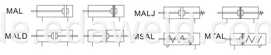 MAL Pneumatic Air Cylinder